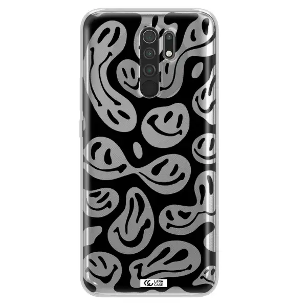 Smiley Faces Xiaomi Redmi 9 Clear TPU Case
