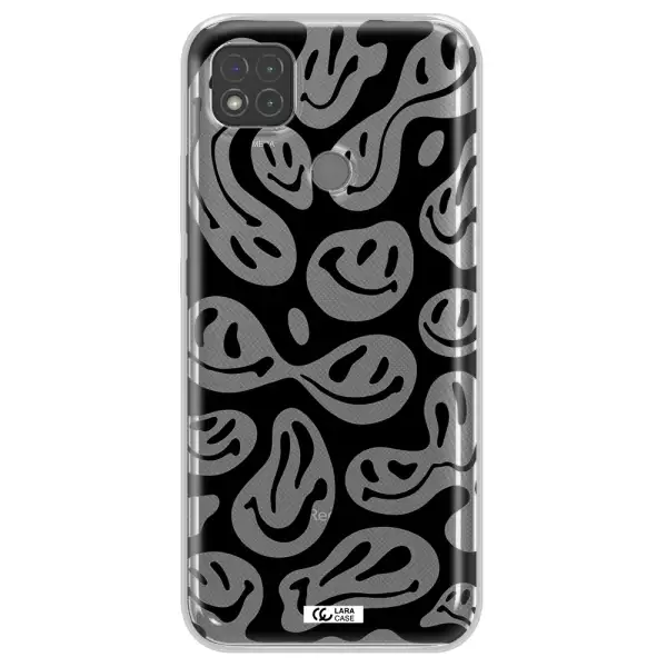 Smiley Faces Xiaomi Redmi 9C Clear TPU Case