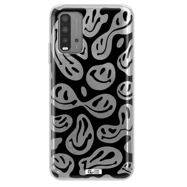 Smiley Faces Xiaomi Redmi 9T Clear TPU Case