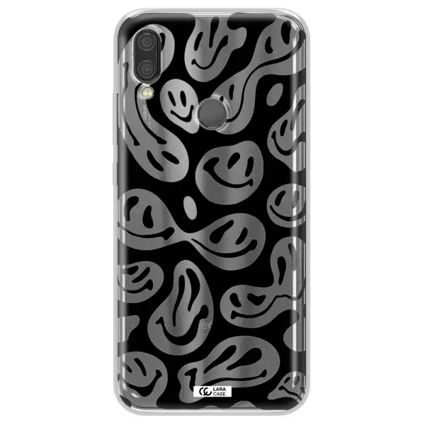 Smiley Faces Xiaomi Redmi Note 7 Clear TPU Case