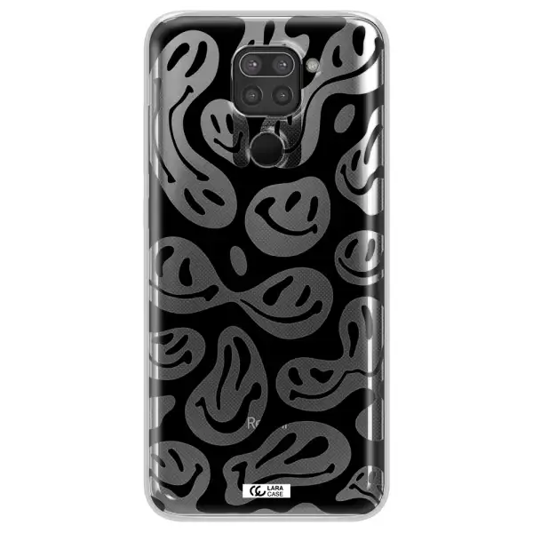 Smiley Faces Xiaomi Redmi Note 9 Clear TPU Case