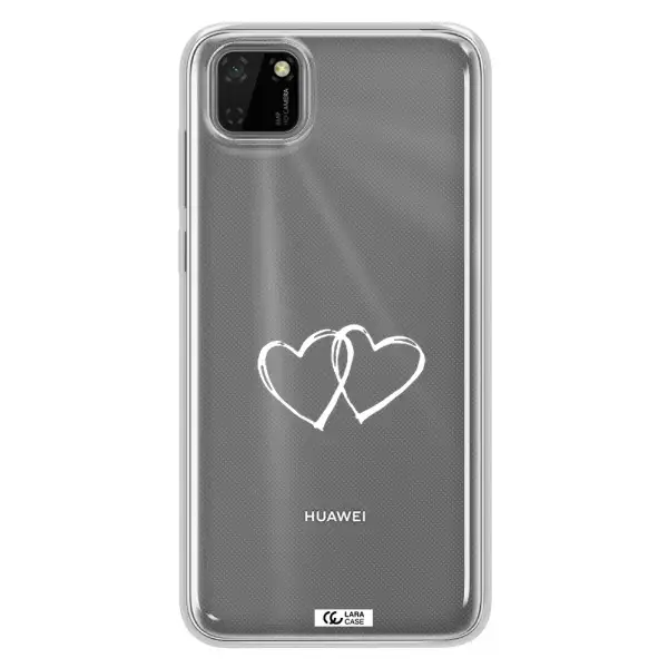 Heart Couple Huawei Honor 9S Clear TPU Case