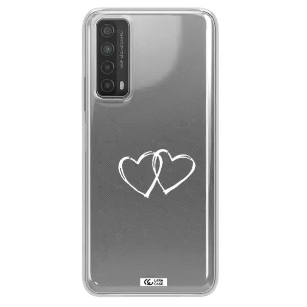 Heart Couple Huawei P Smart 2021 Clear TPU Case