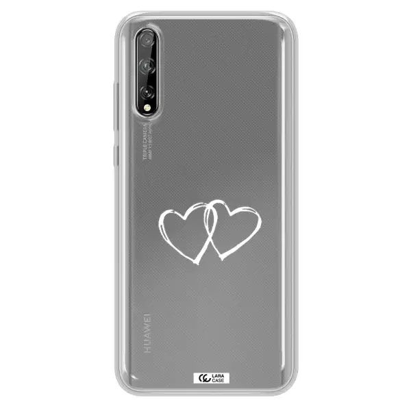 Heart Couple Huawei P Smart S Clear TPU Case