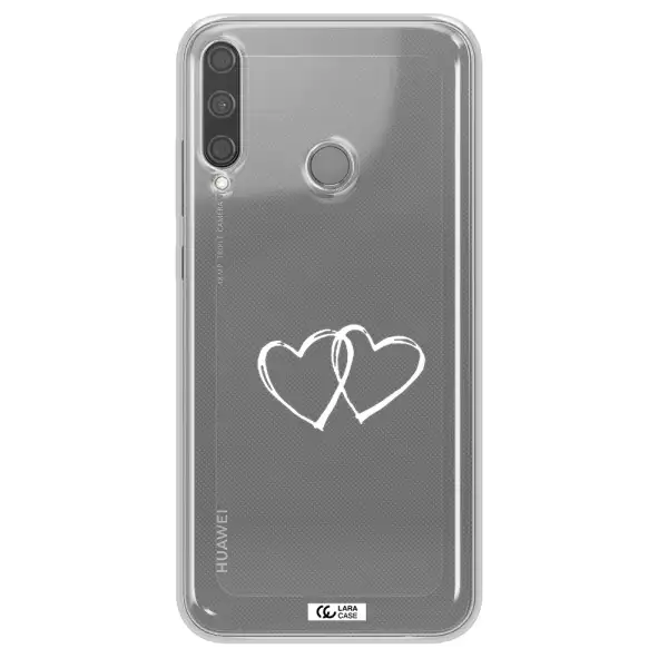 Heart Couple Huawei P40 Lite E Clear TPU Case