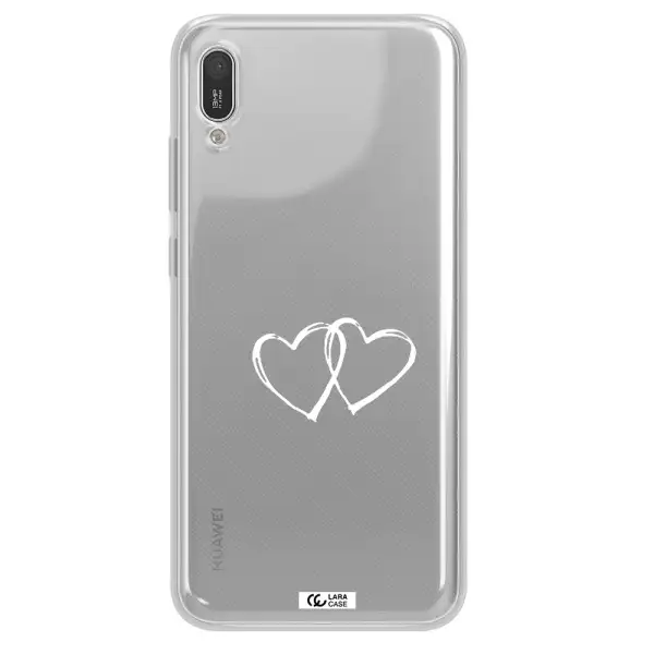 Heart Couple Huawei Y6 Pro 2019 Clear TPU Case