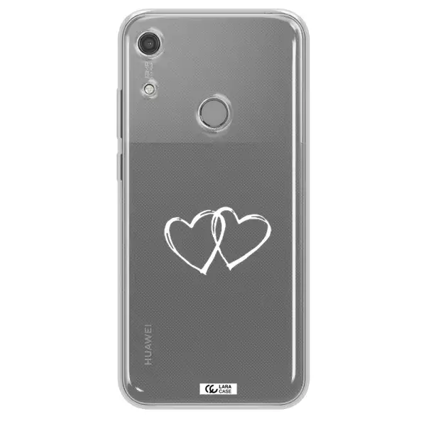 Heart Couple Huawei Y6S Clear TPU Case