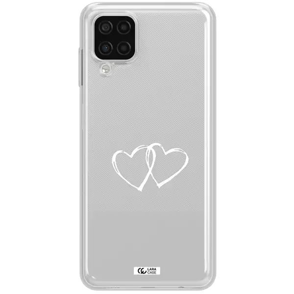 Heart Couple Samsung A12 4g Clear TPU Case