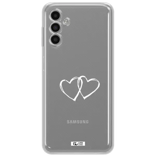 Heart Couple Samsung A13 5G Clear Tpu Case