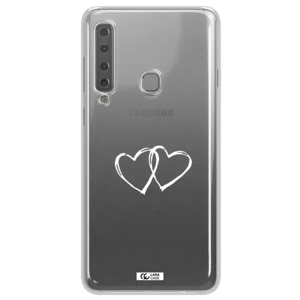 Heart Couple Samsung A9 2018 Clear TPU Case