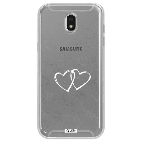 Heart Couple Samsung J5 2017 Clear TPU Case