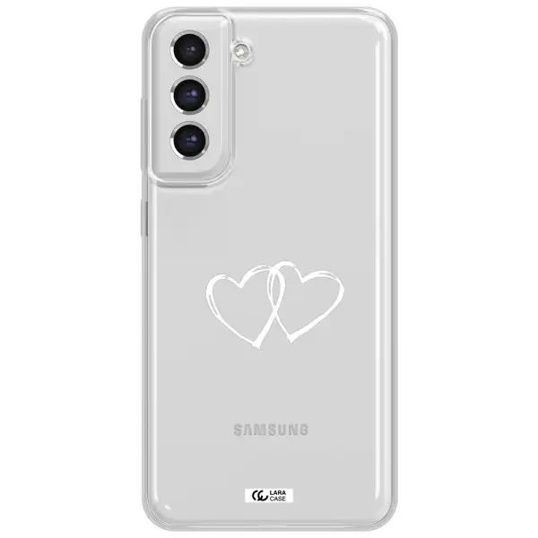 Heart Couple Samsung S21 Fe Clear Tpu Case