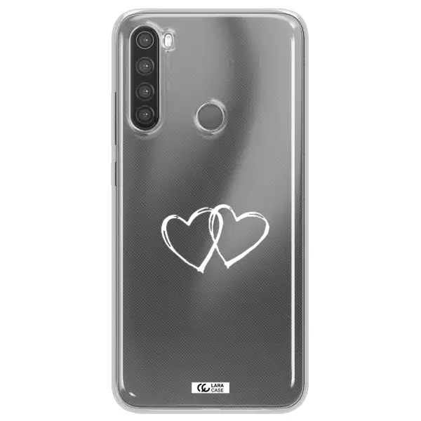 Heart Couple Xiaomi Note 8 Clear TPU Case