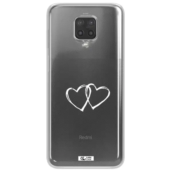 Heart Couple Xiaomi Note 9 Pro Clear TPU Case