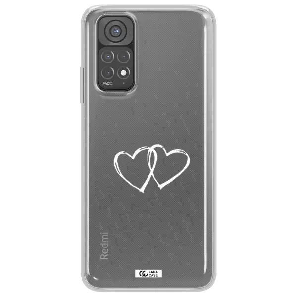 Heart Couple Xiaomi Redmi Note 11 Clear TPU Case