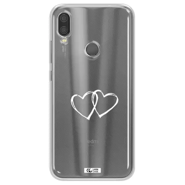 Heart Couple Xiaomi Redmi Note 7 Clear TPU Case