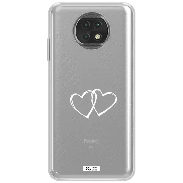 Heart Couple Xiaomi Redmi Note 9T Clear Tpu Case
