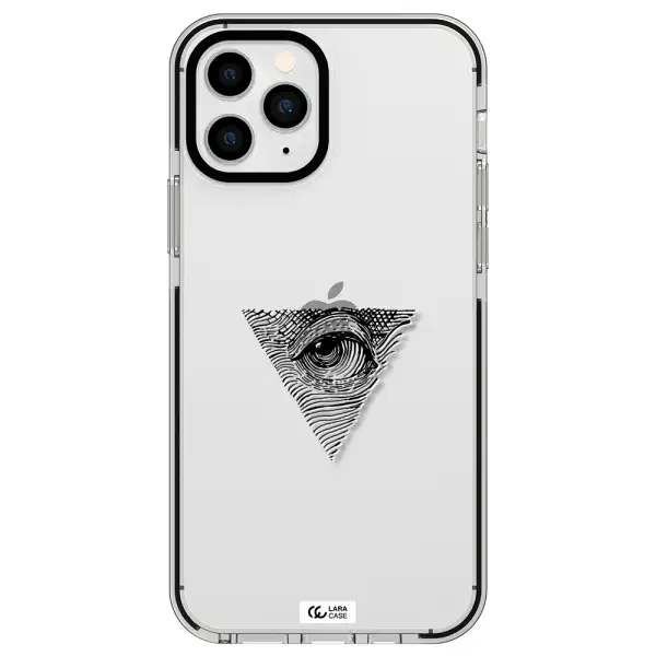 Franklin Eye Apple iPhone 11 pro impact black border Case