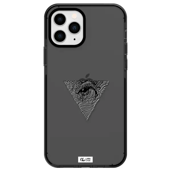 Franklin Eye Apple iPhone 11 pro max impact Smoke Black Case