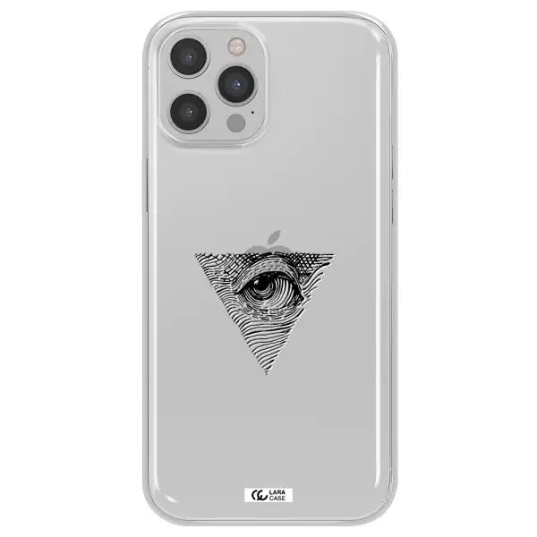 Franklin Eye Apple iPhone 12 pro max Clear TPU Case