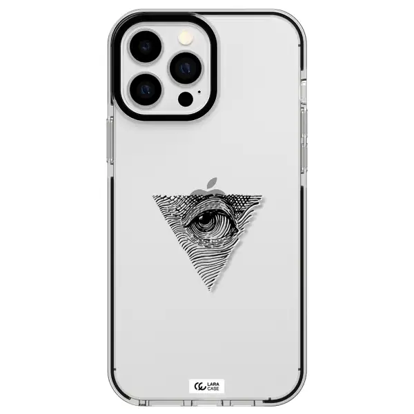 Franklin Eye Apple iPhone 13 Pro Max impact black border Case