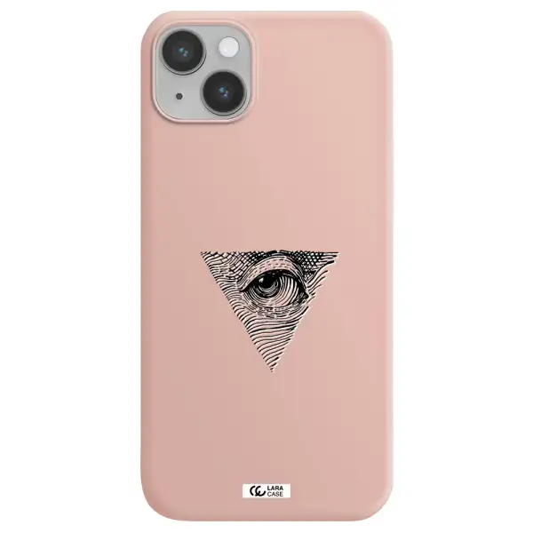 Franklin Eye Apple iPhone 14 plus Silicone pastel pink Case