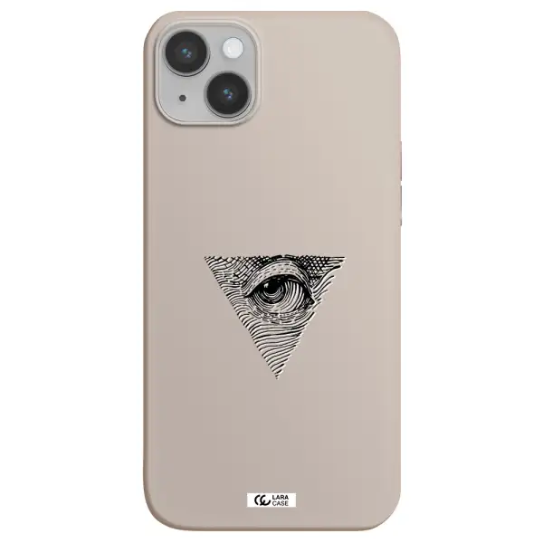 Franklin Eye Apple iPhone 14 plus Silicone Stone Case