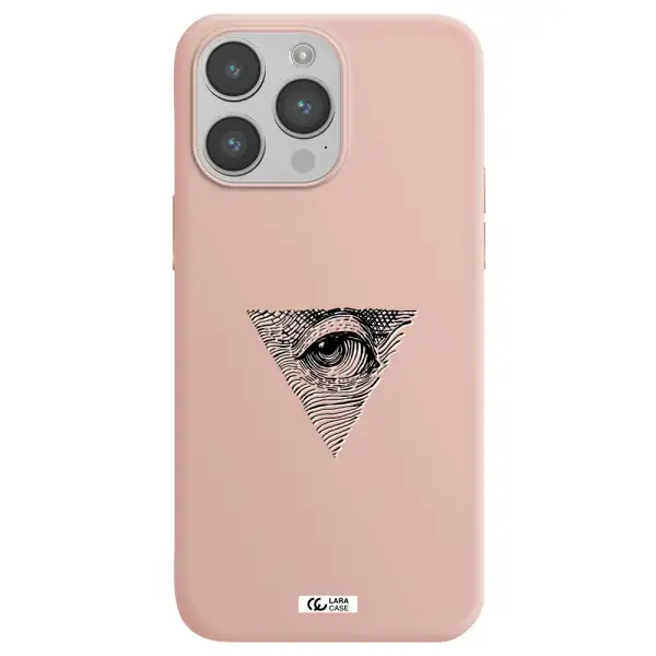 Franklin Eye Apple iPhone 14 pro Silicone pastel pink Case