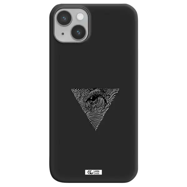 Franklin Eye Apple iPhone 14 Silicone black Case