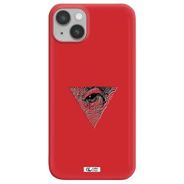 Franklin Eye Apple iPhone 14 Silicone Imperial Red Case
