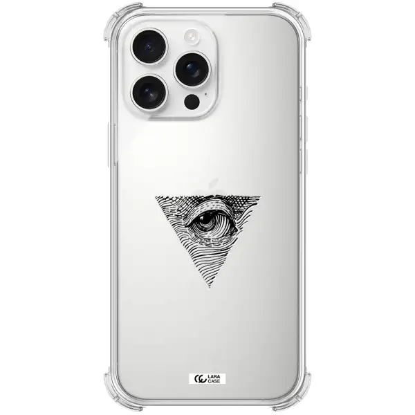 Franklin Eye Apple Iphone 16 Pro Max Clear Pc Case