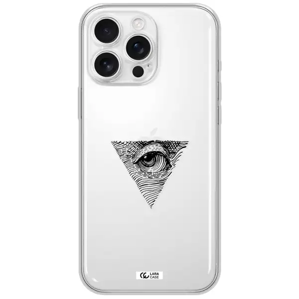 Franklin Eye Apple Iphone 16 Pro Max Clear Tpu Case