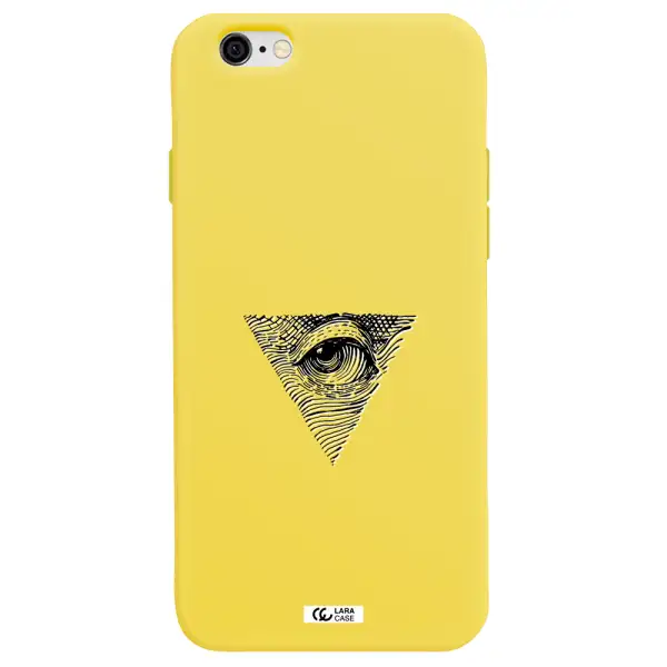 Franklin Eye Apple iPhone 6 Silicone canary yellow Case