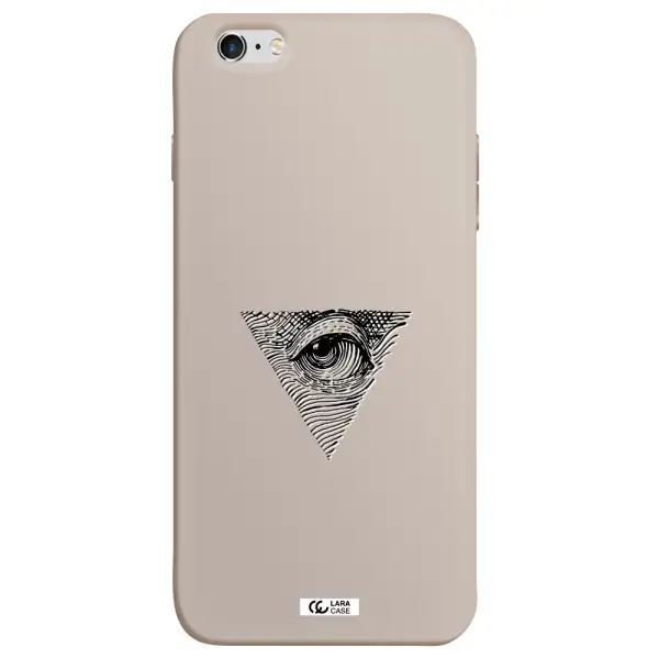 Franklin Eye Apple iPhone 6S Silicone Stone Case