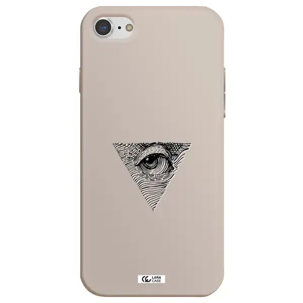 Franklin Eye Apple iPhone 7 Silicone Stone Case