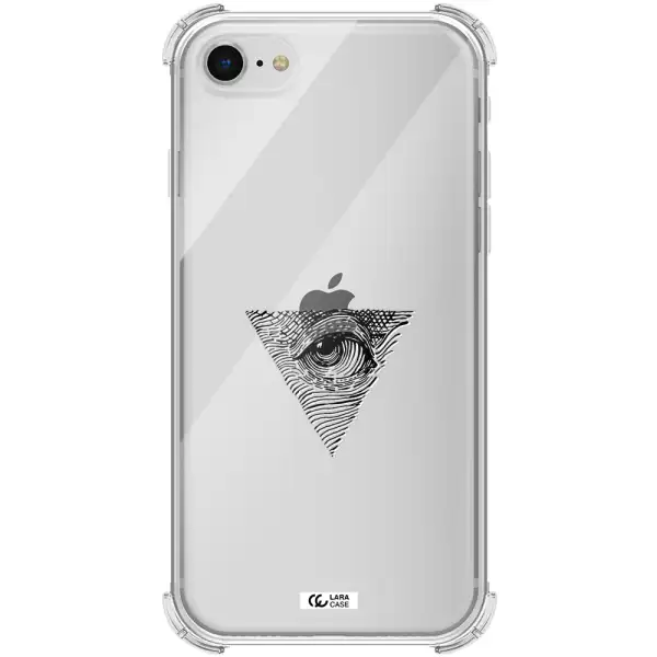 Franklin Eye Apple iPhone se 2020 Clear PC Case