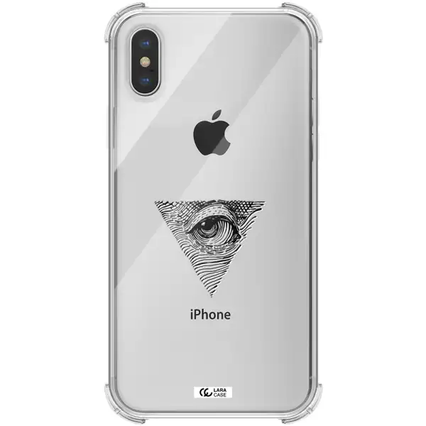 Franklin Eye Apple iPhone XS Clear PC Case