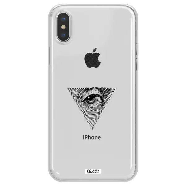 Franklin Eye Apple iPhone XS Clear TPU Case