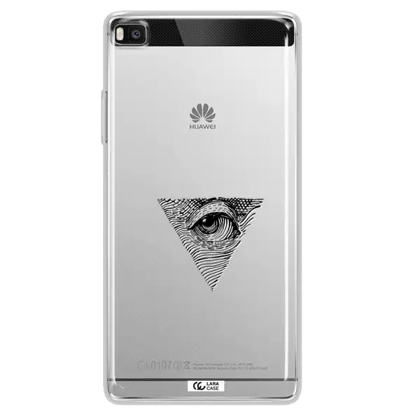 Franklin Eye Huawei P8 Clear TPU Case