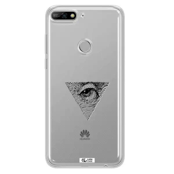 Franklin Eye Huawei Y7 2018 Clear TPU Case