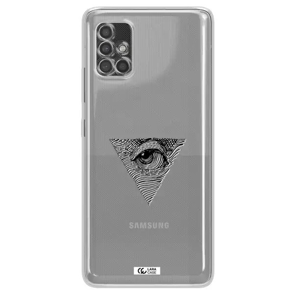 Franklin Eye Samsung A40S Clear Tpu Case