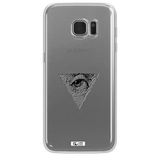 Franklin Eye Samsung S7 Edge Clear TPU Case
