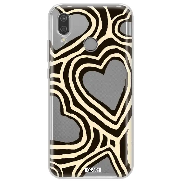 Cute Hearts Huawei P20 Lite Clear TPU Case