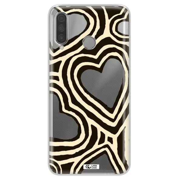 Cute Hearts Huawei P30 Lite Clear TPU Case