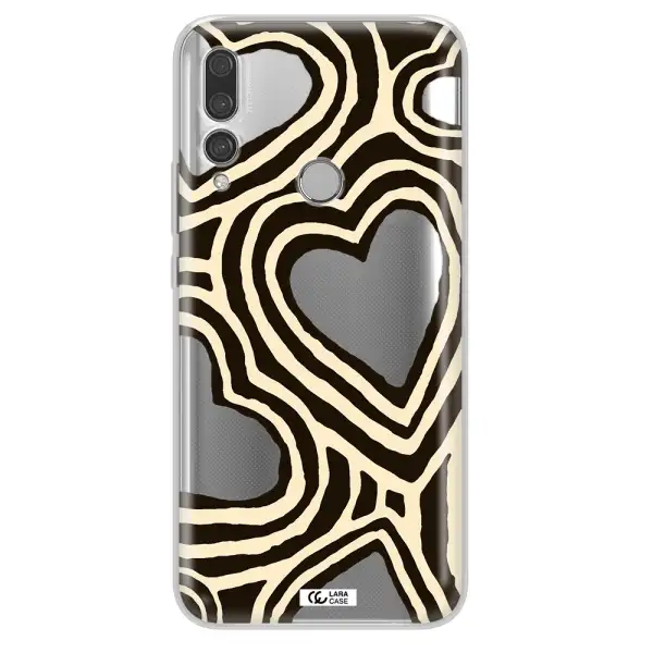 Cute Hearts Huawei Y9 Prime 2019 Clear TPU Case