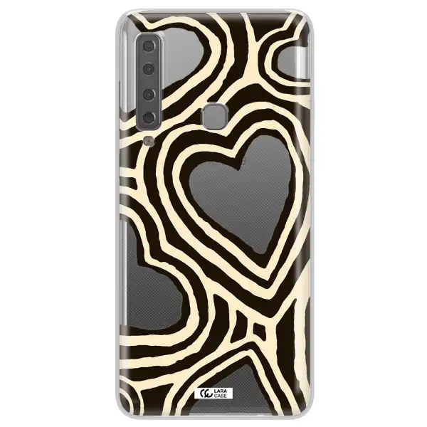 Cute Hearts Samsung A9 2018 Clear TPU Case