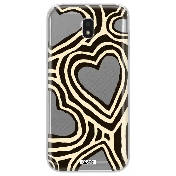 Cute Hearts Samsung J5 2017 Clear TPU Case