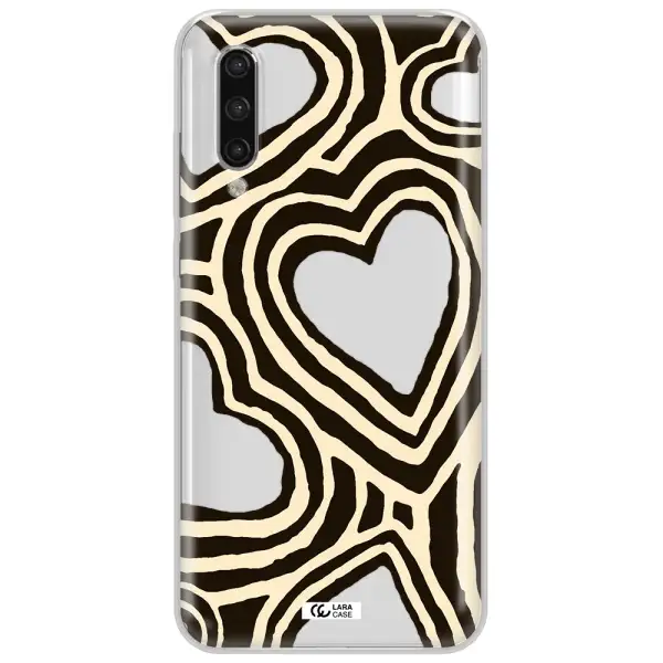 Cute Hearts Xiaomi Mi 9 Lite Clear Tpu Case