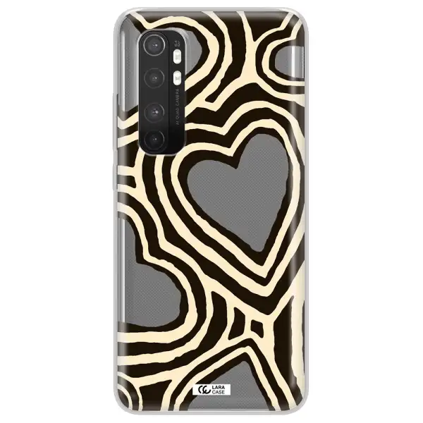 Cute Hearts Xiaomi Mi Note 10 Lite Clear TPU Case