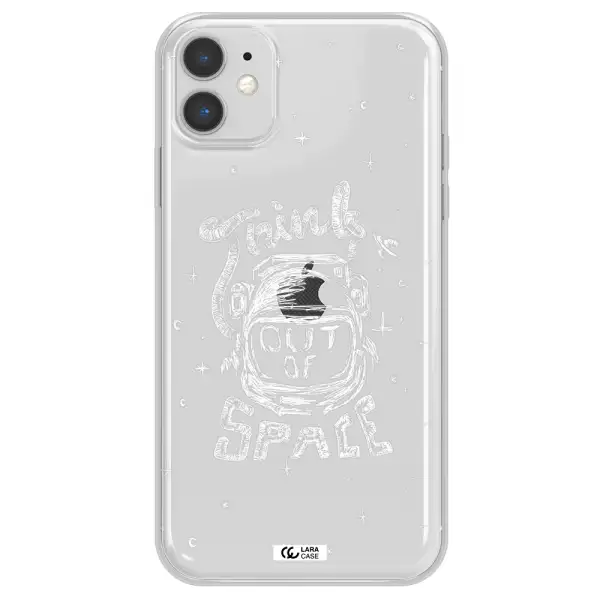 Think Out Of Space Apple iPhone 11 Clear TPU Case